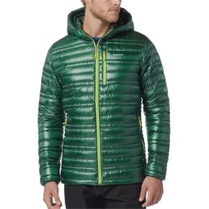 Patagonia ultra lightweight hoody jacket green